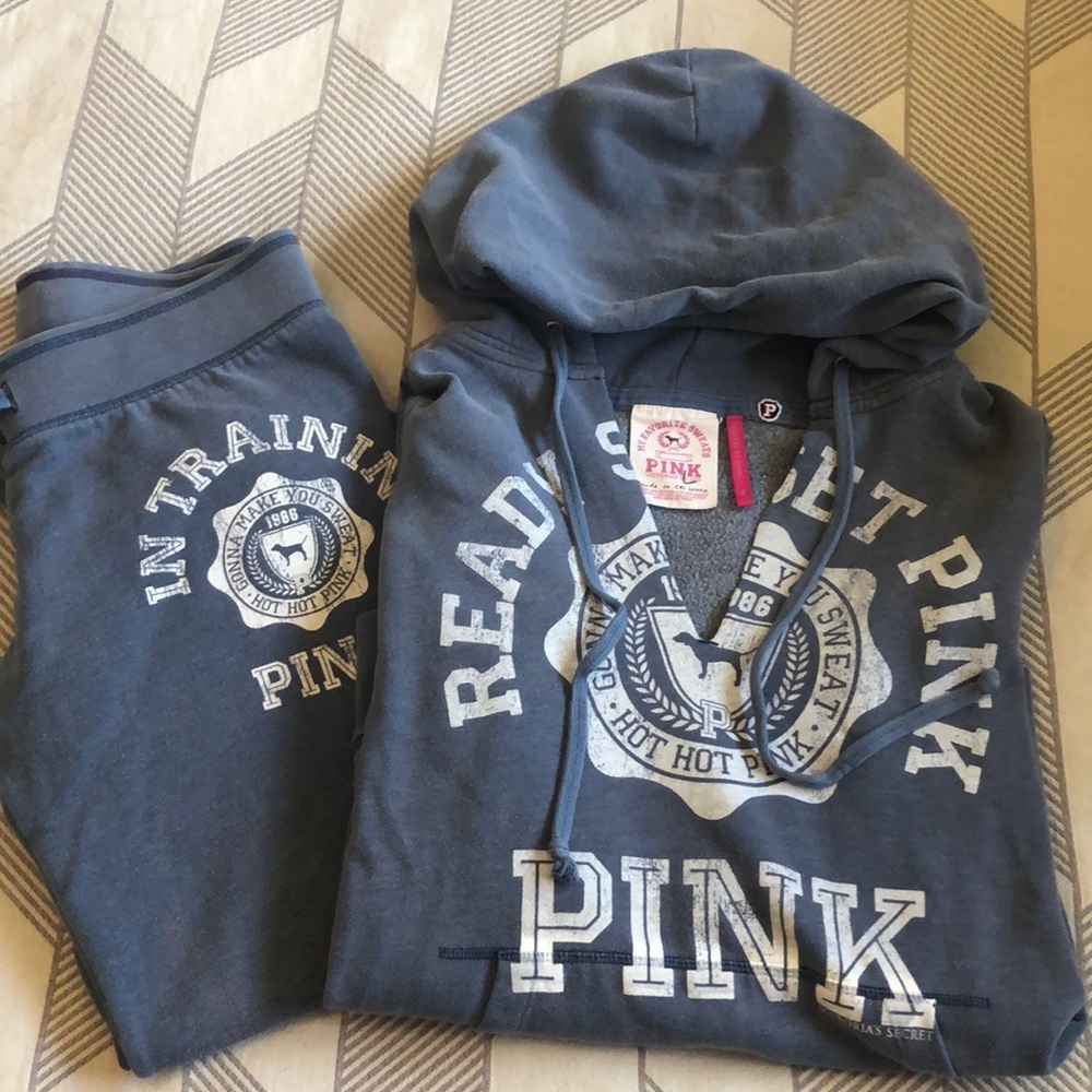 VS Pink sweat set